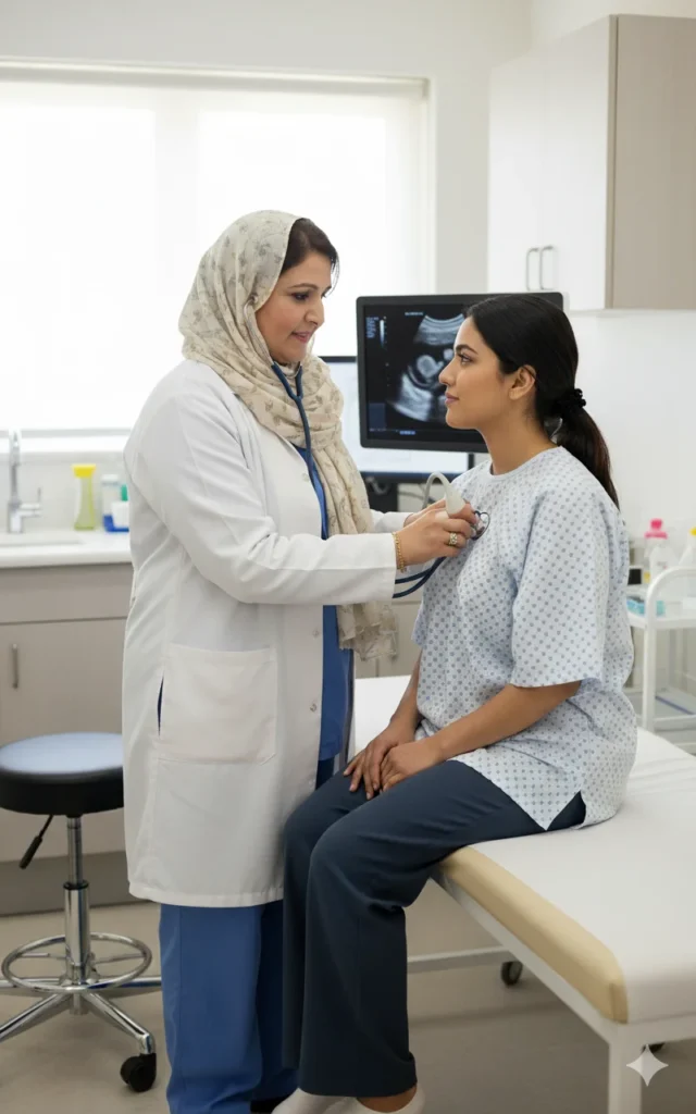 dr sajida guftaar consultation room gynecologist islamabad.webp