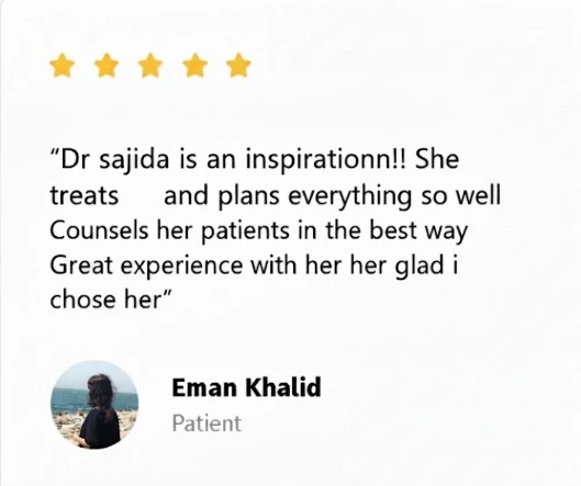 patient reviews dr sajida guftaar gynecologist islamabad 11.webp